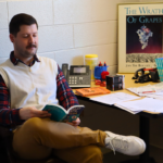 Reading is one of the things that Chase loves to do during his spare time. Guadalupe Centers